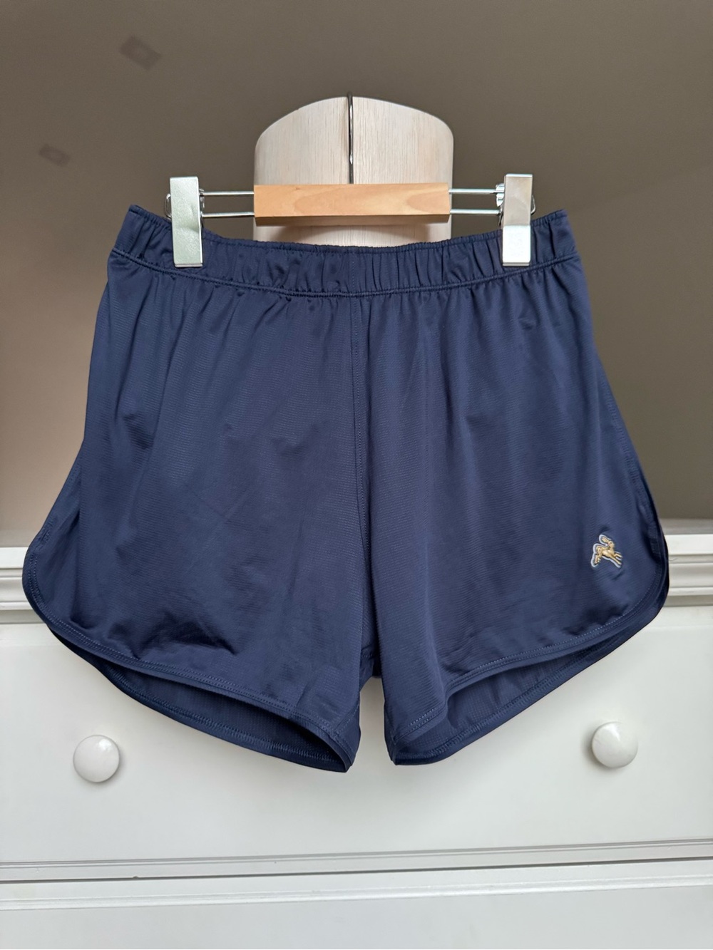 Tracksmith Women’s Navy Running Shorts Size S Lined Athletic Performance